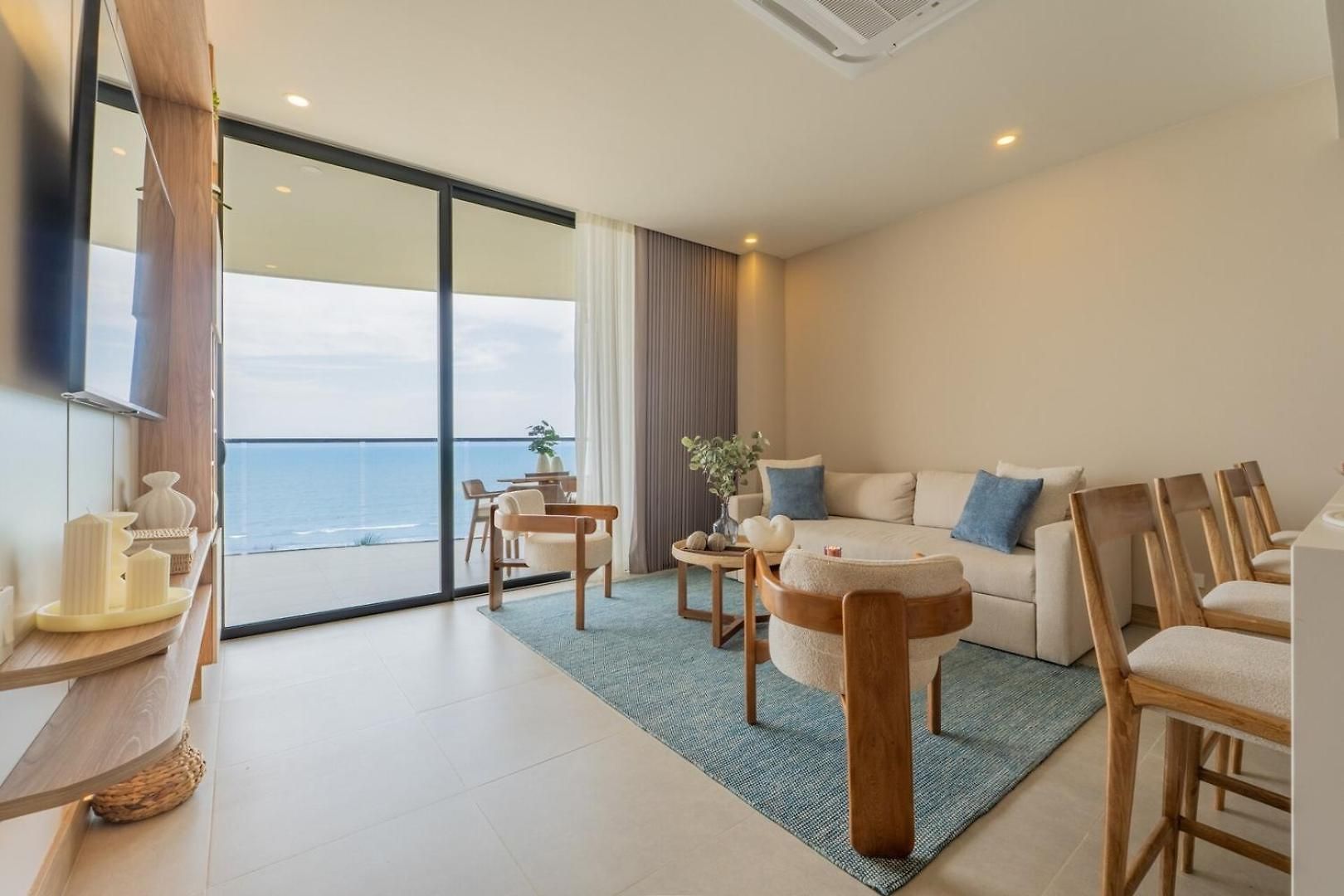 Apartamento Wake Up To The Ocean, True Beachfront Terrace *